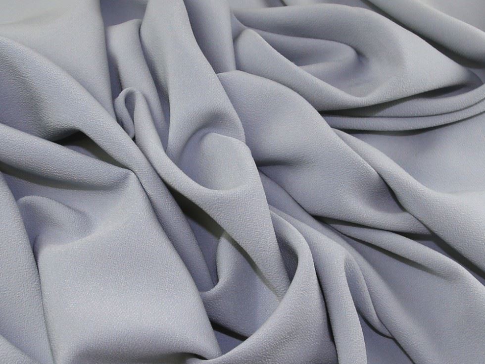 Lady Mcelroy Silver Sydney Four Way Stretch Woven Suiting Fabric