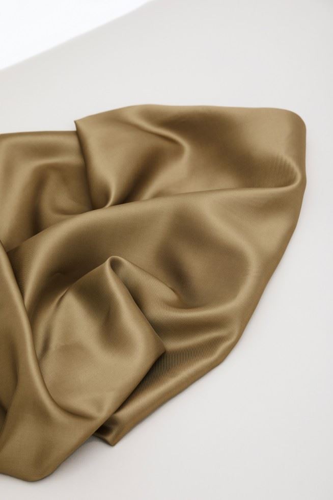 Mind The Maker Champagne Viscose Twill Lining Fabric