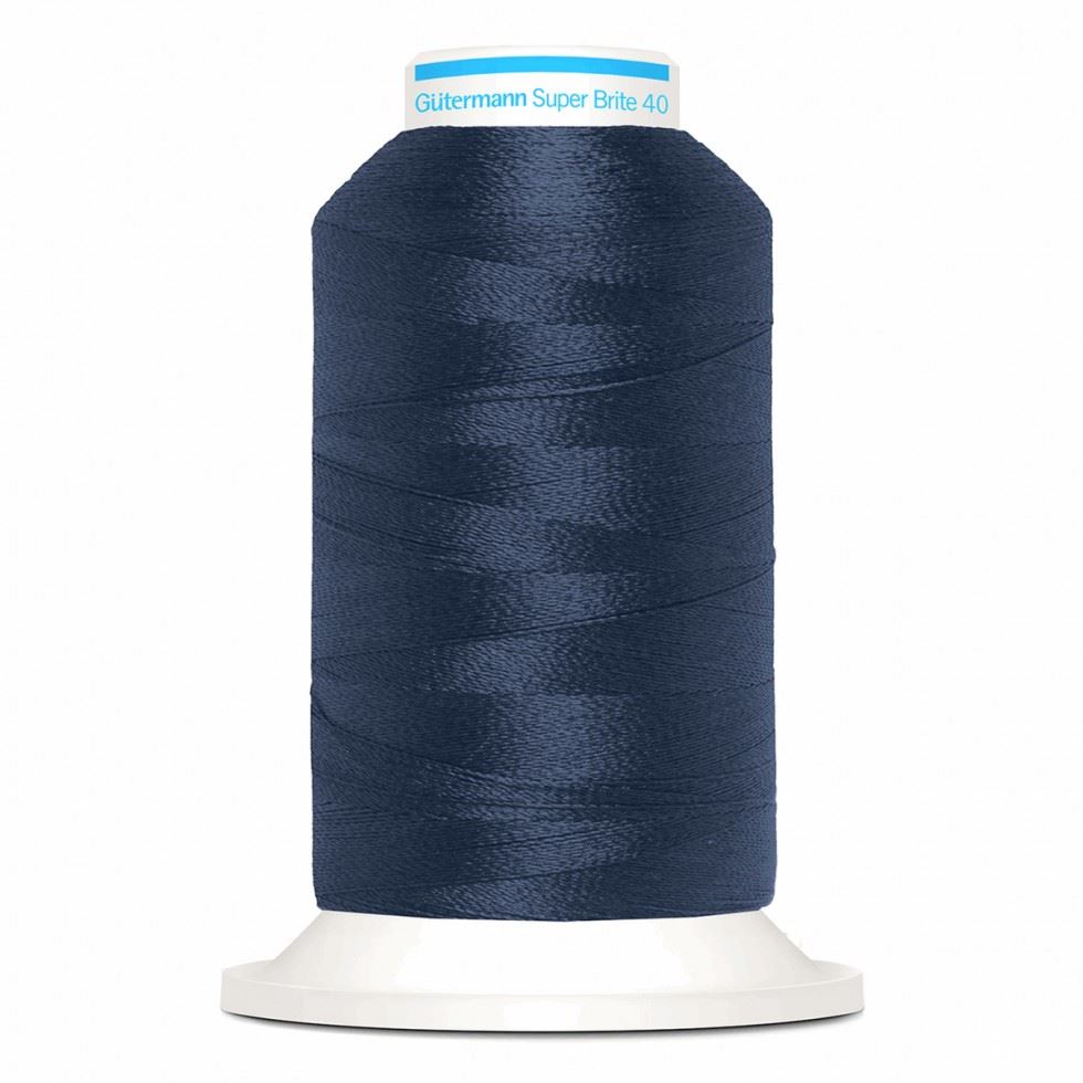 Gutermann 5687 Super Brite Polyester 40 Embroidery Thread