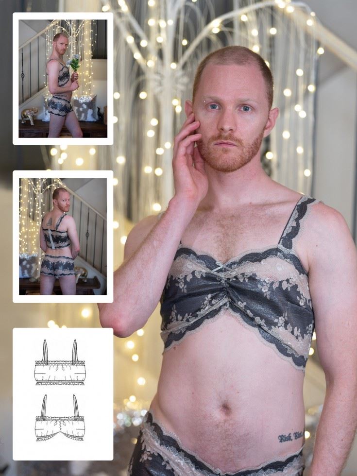 Booby Traps Paper Sewing Pattern Utopia Peta Bandeau
 