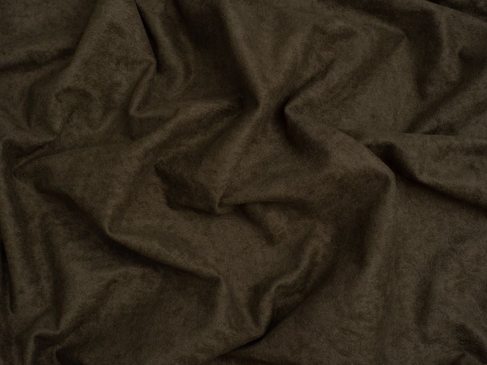 Minerva Core Range Faux Suede Suedette Fabric Khaki
