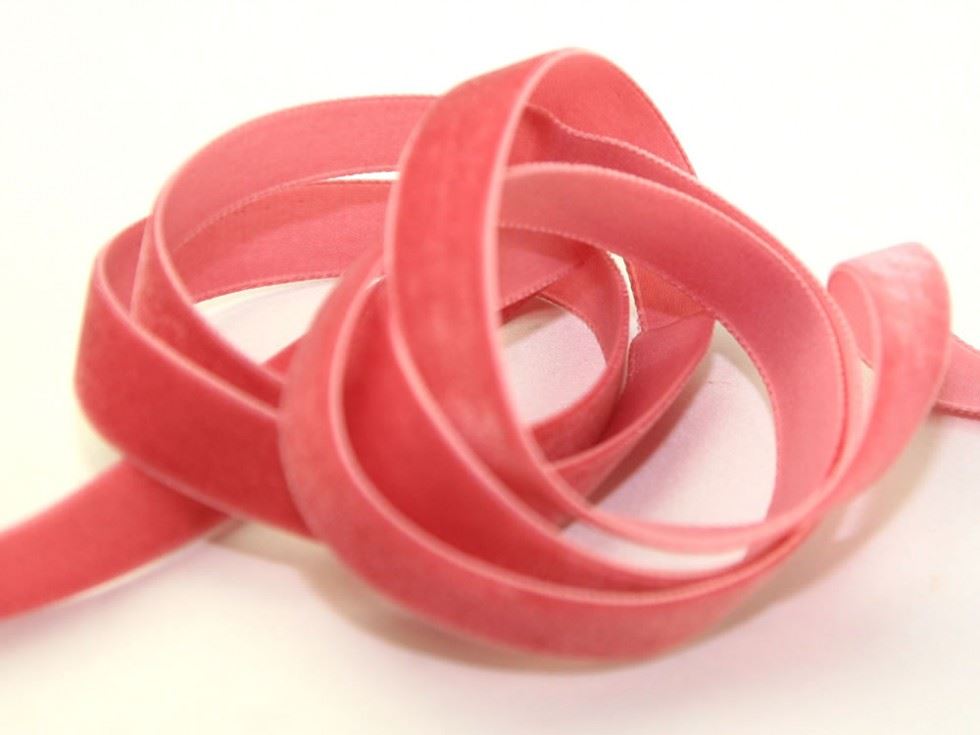 Berisfords Velvet Ribbon Mini Roll 9645 Rose