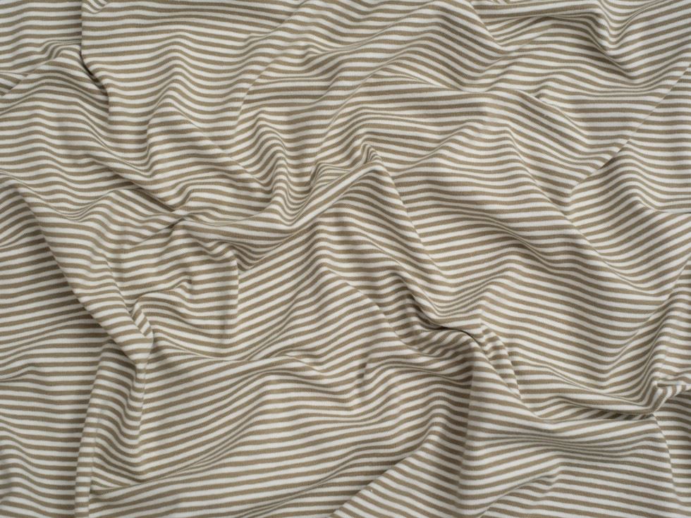 Minerva Core Range Baby Soft Yarn Dyed Cotton Jersey Stretch Knit Fabric Khaki
 