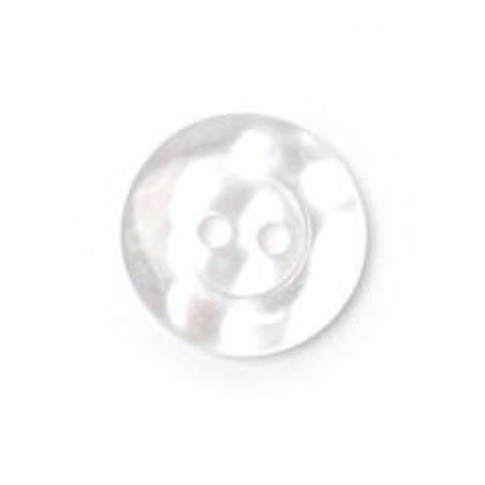 Crendon White Round Glossy Buttons (Value Pack)