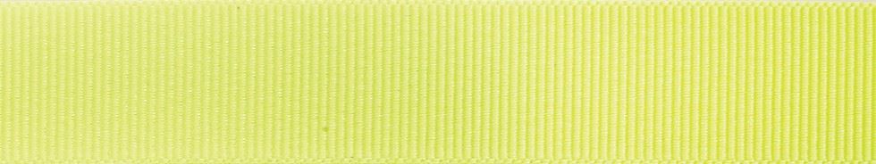 Berisfords Grosgrain Ribbon 6846 Fluorescent Yellow
 