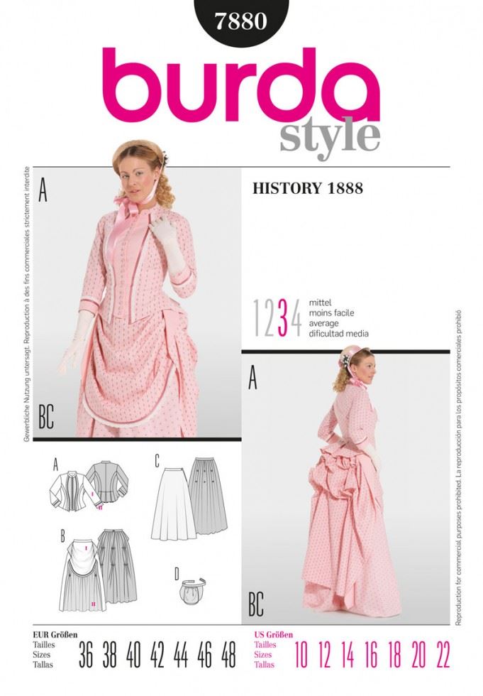 Burda Sewing Pattern 7880