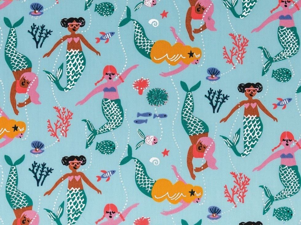 Rico Multicoloured 100% Cotton Fabric
