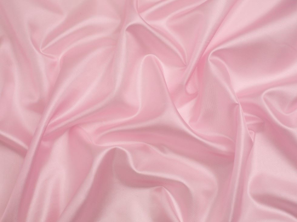 Minerva Core Range Pale Pink Habotai Lining Fabric