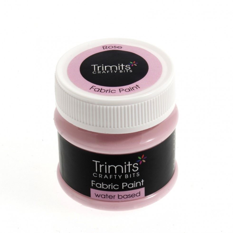 Trimits Fabric Paint Rose Pink