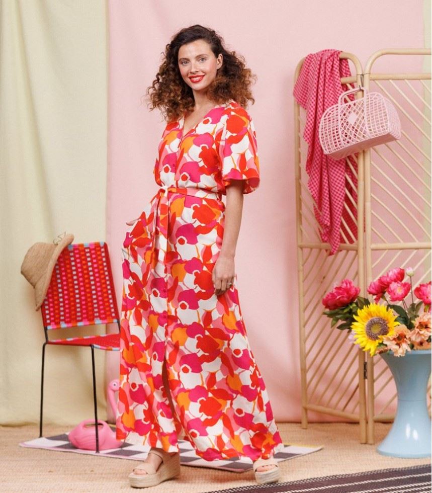 Cousette Paper Sewing Pattern Huguette Dress & Blouse
 