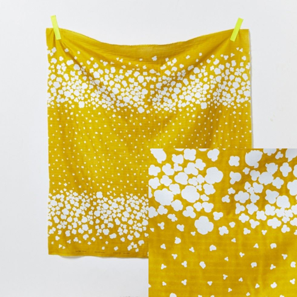 Kokka Nani Iro Cotton Double Gauze Fabric Yellow
 