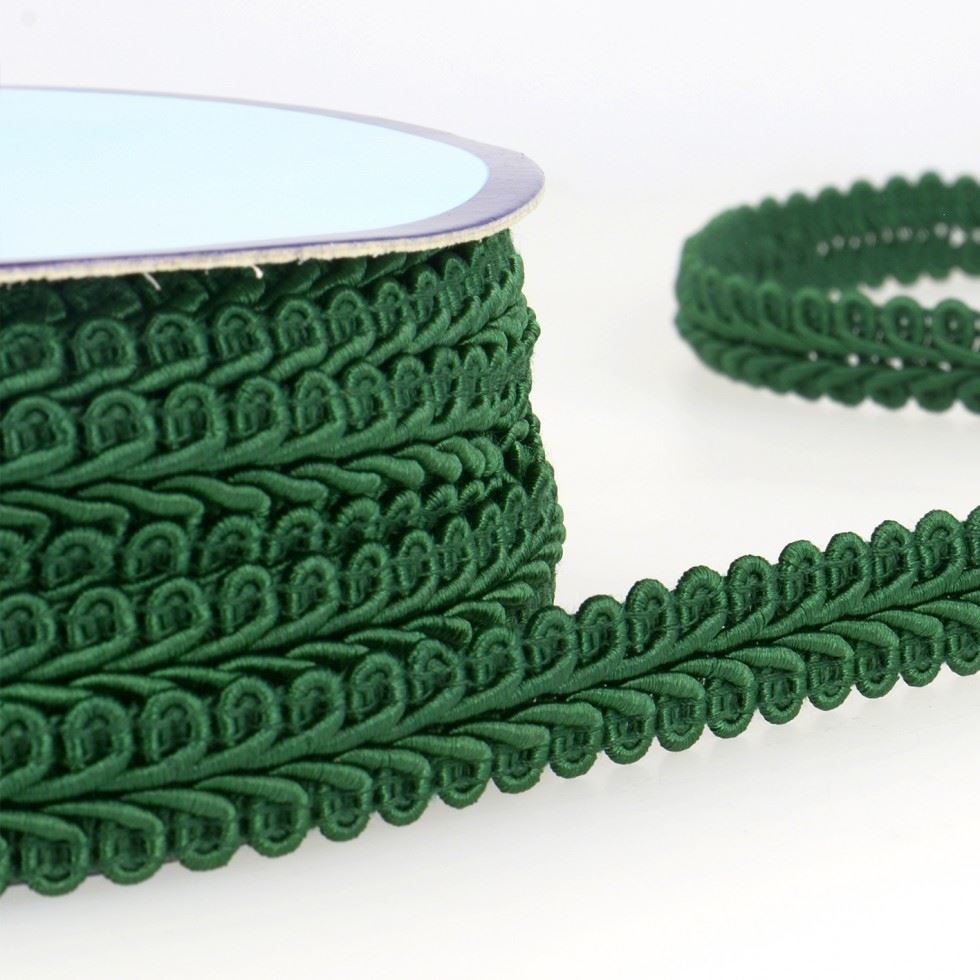 Stephanoise Gimp Braid Trim Bottle Green
 