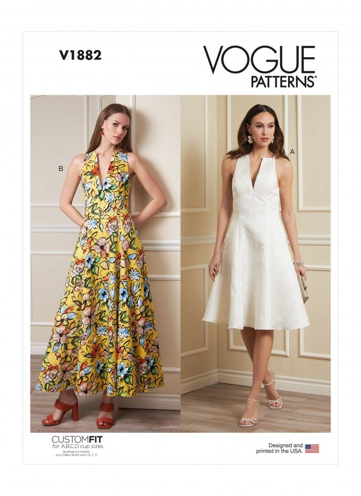 Vogue Sewing Pattern 1882