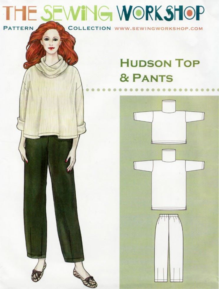 The Sewing Workshop Paper Sewing Pattern Hudson Top & Trousers