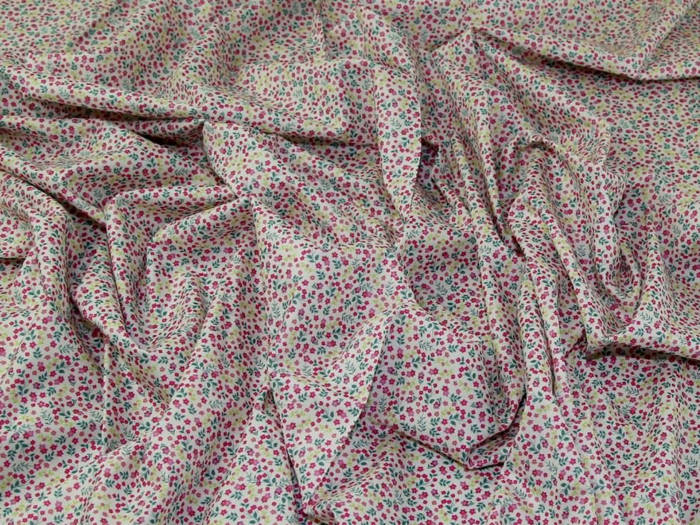 John Louden Pink Cotton Lawn Fabric