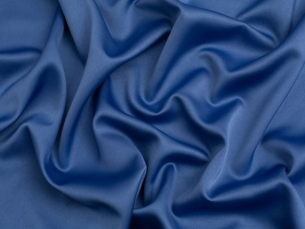 Minerva Core Range Royal Micro Satin Fabric Royal Blue
 