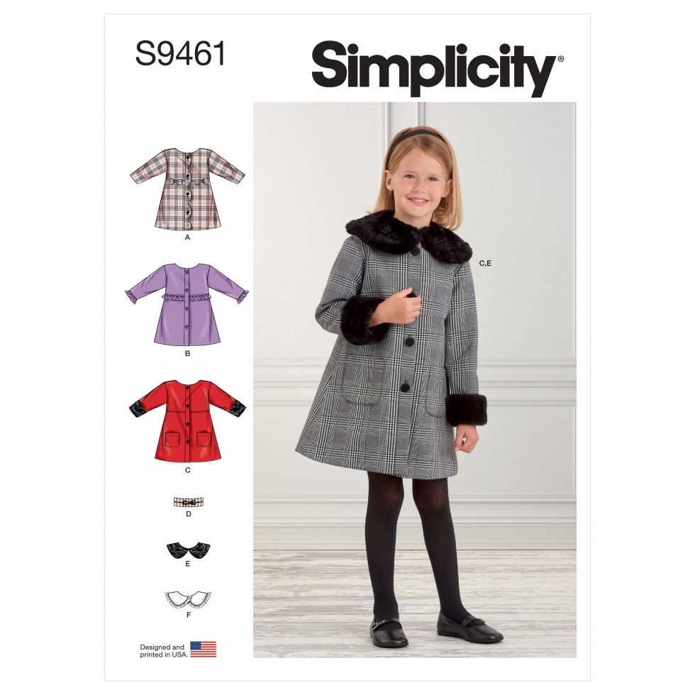 Simplicity Paper Sewing Pattern 9461
 