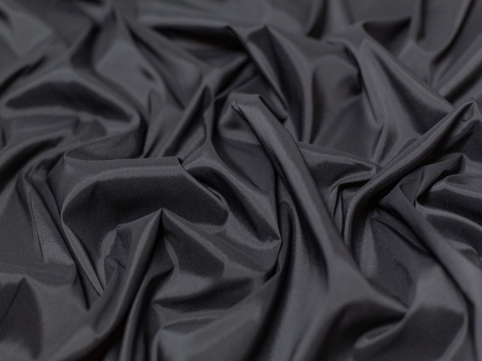 Stretch Woven Lining Fabric Black
