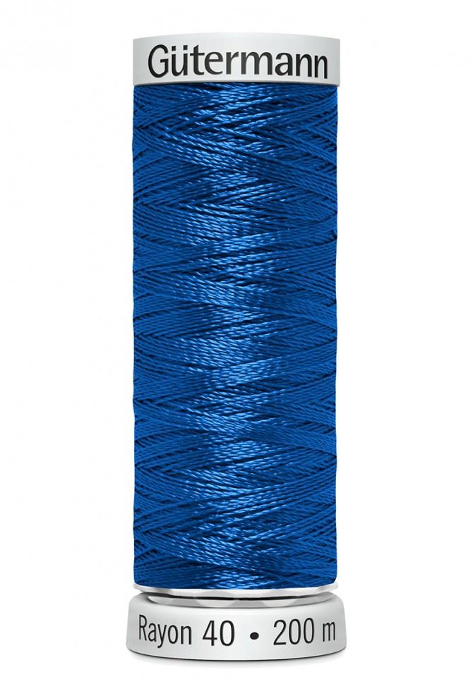 Gutermann 1253 No 40 Sulky Rayon Embroidery Thread