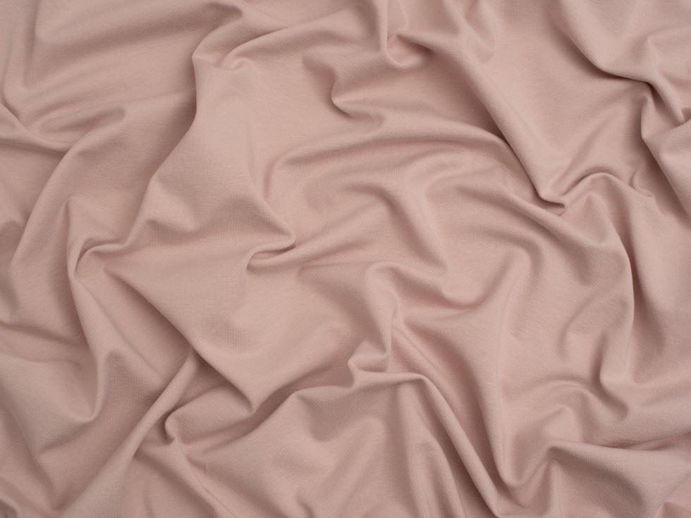 Minerva Core Range Plum Cotton Lycra Jersey Stretch Knit Fabric