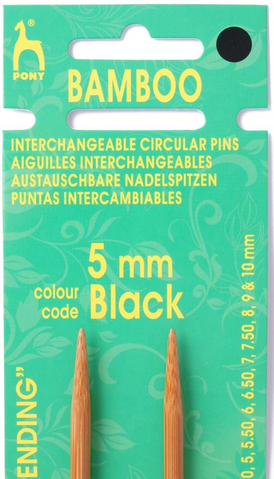 Minerva Interchangeable Needles Bamboo Pony P57911