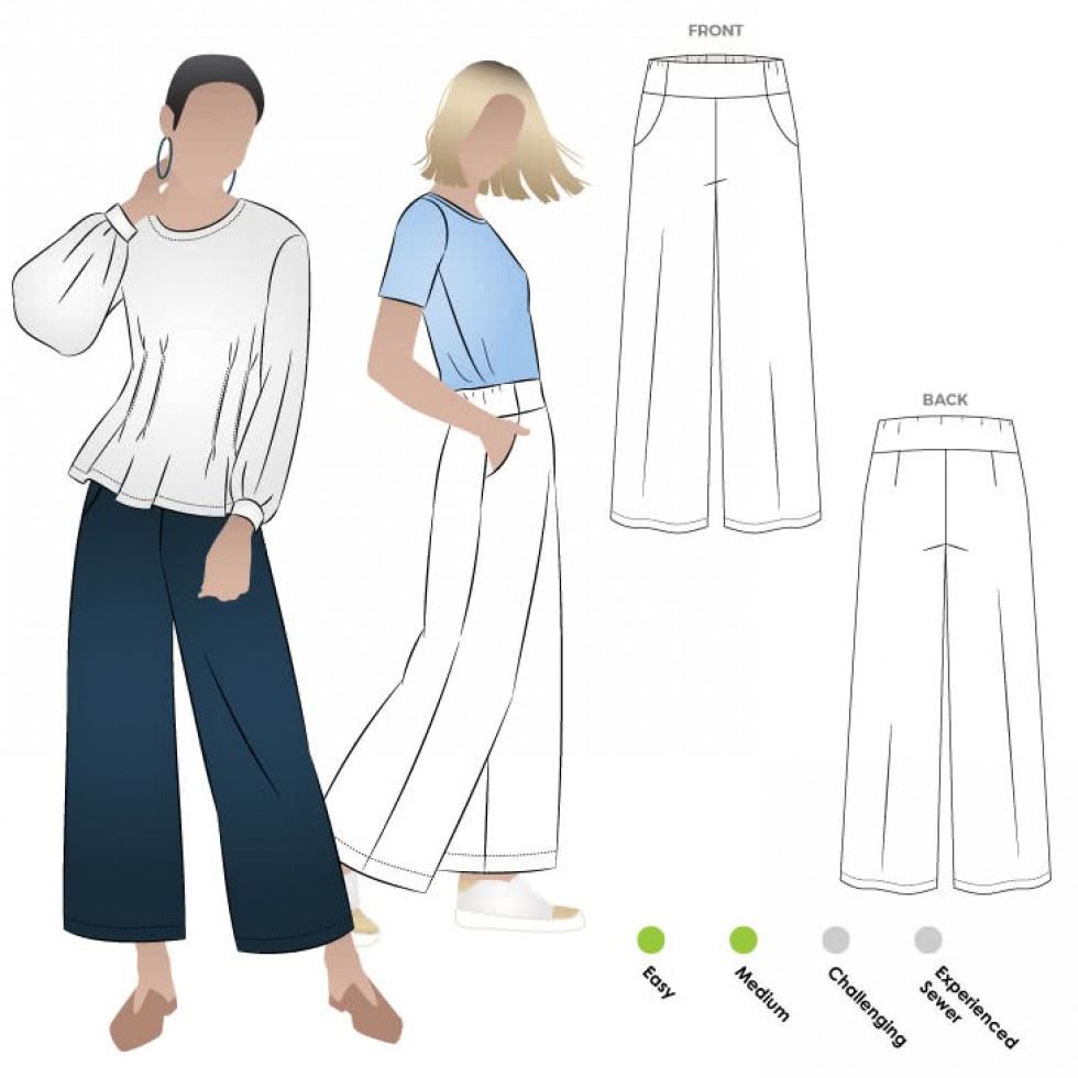 Style Arc Sewing Pattern Fifi Pants