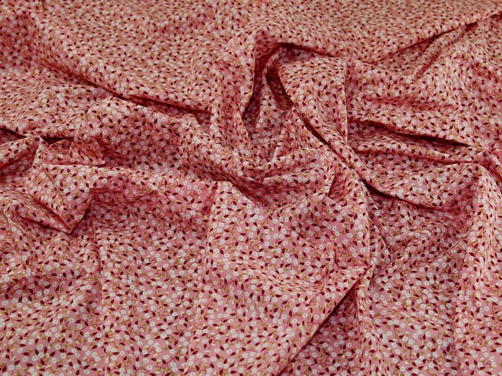 Pink Cotton Lawn Fabric