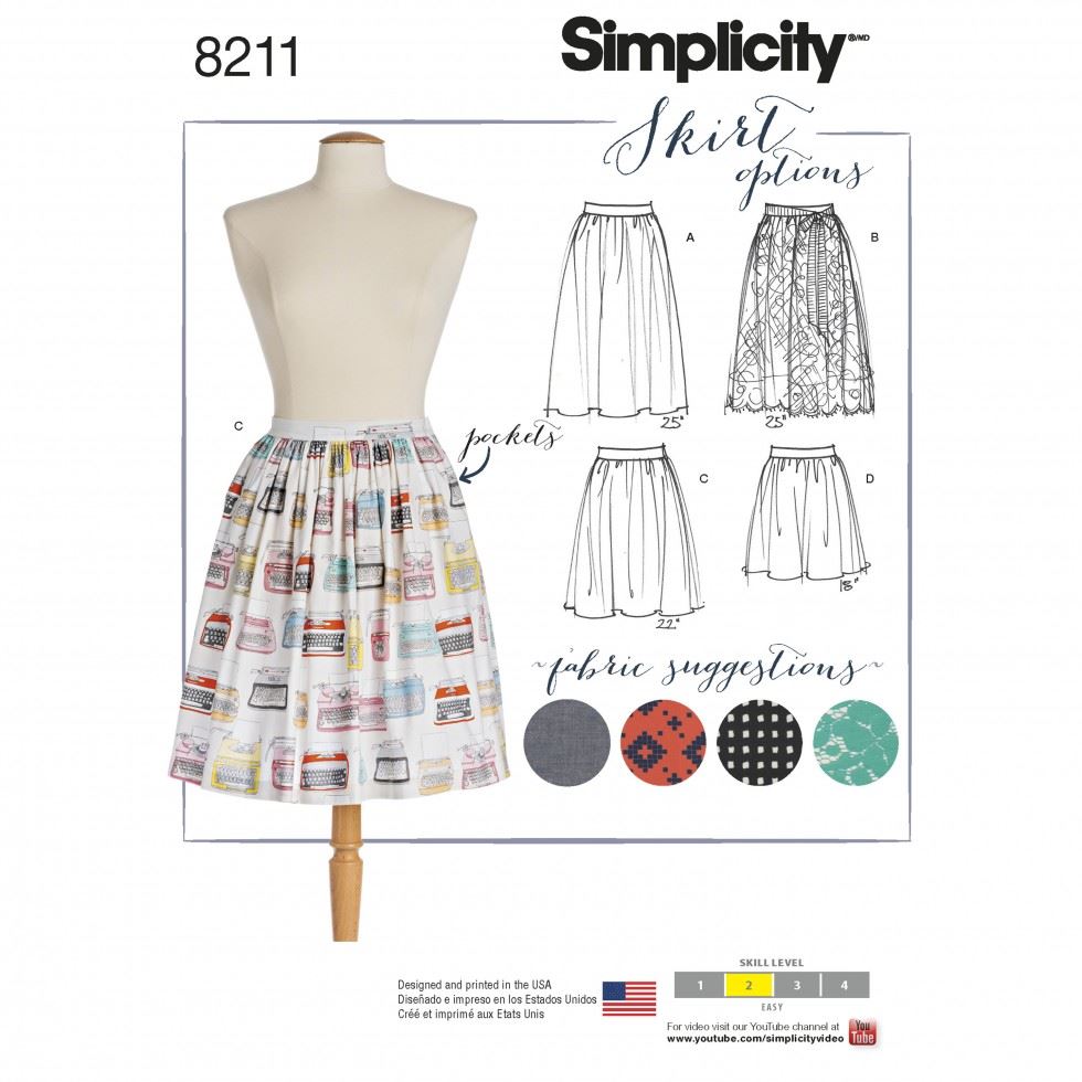 Minerva Sewing Pattern 8211 Simplicity Simplicity-8211-D5
