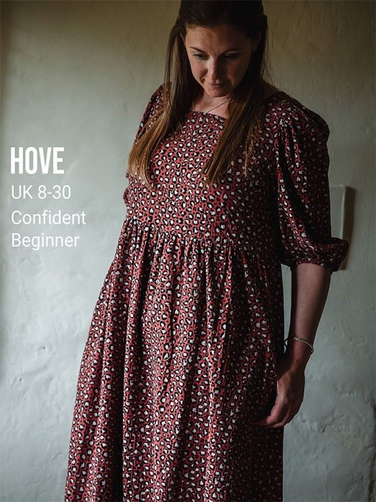 Sussex Seamstress Paper Sewing Pattern Hove Dress