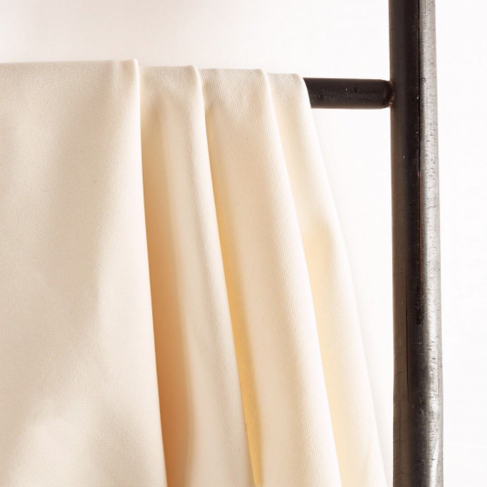 Atelier Brunette 100% Cotton Gabardine Fabric Off White
 