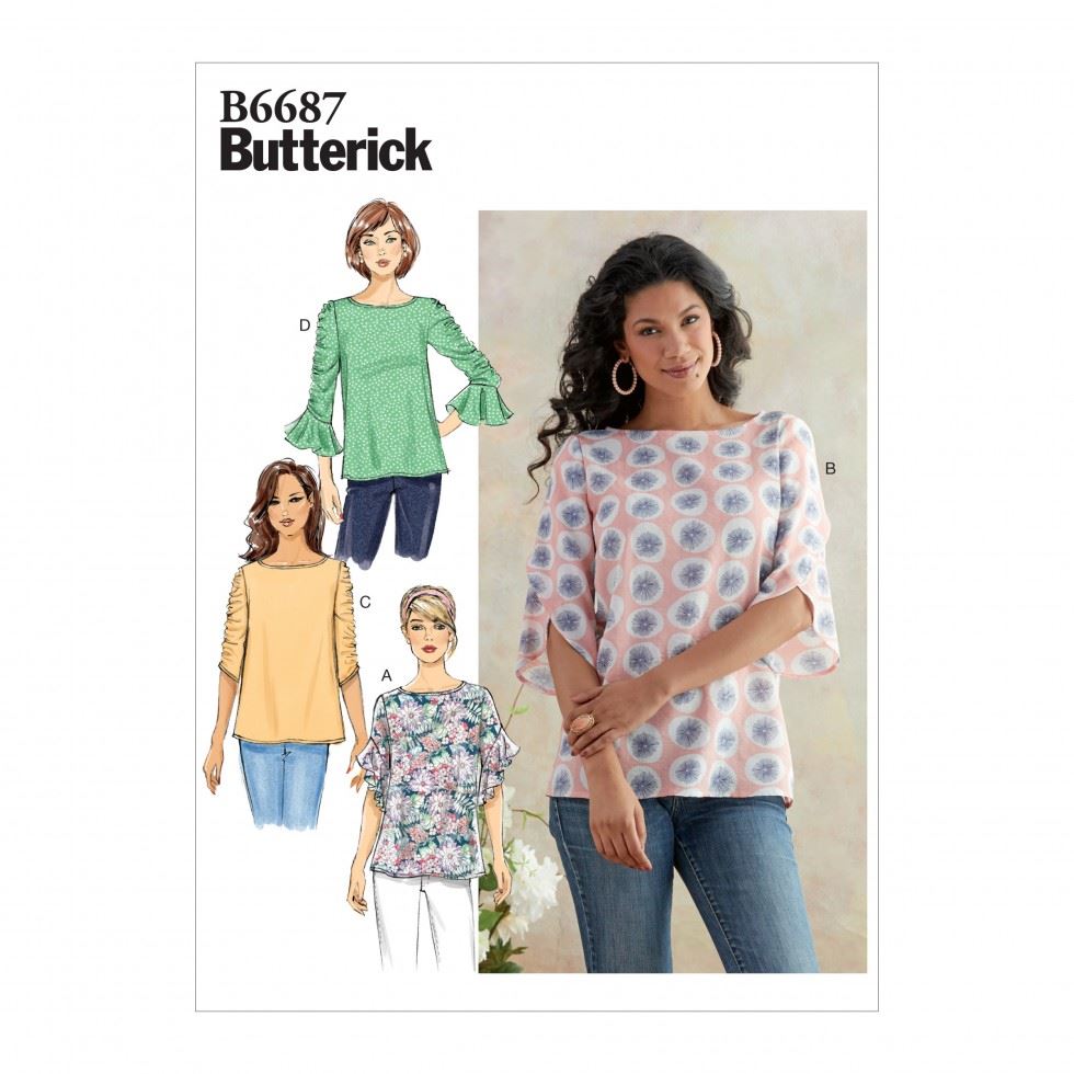 Butterick Paper Sewing Pattern 6687
 