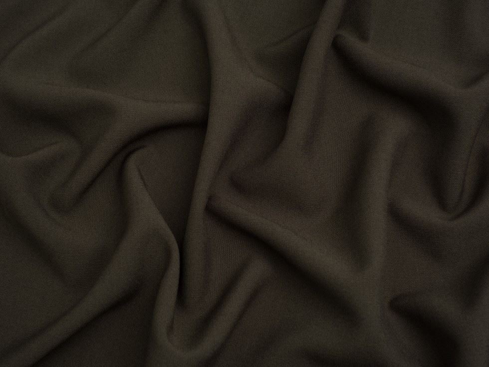 Minerva Core Range Brown Gold Wool Touch Stretch Woven Suiting Fabric