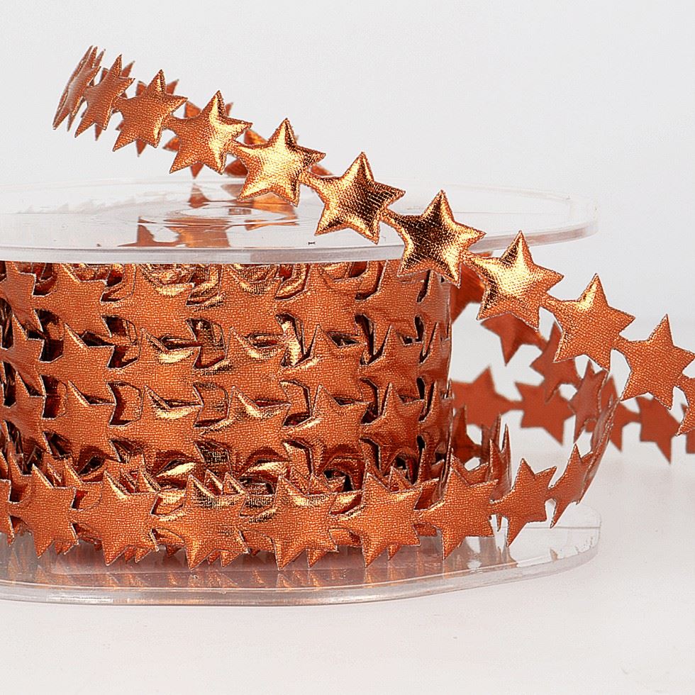 Stephanoise Heart Garland Trim Rust