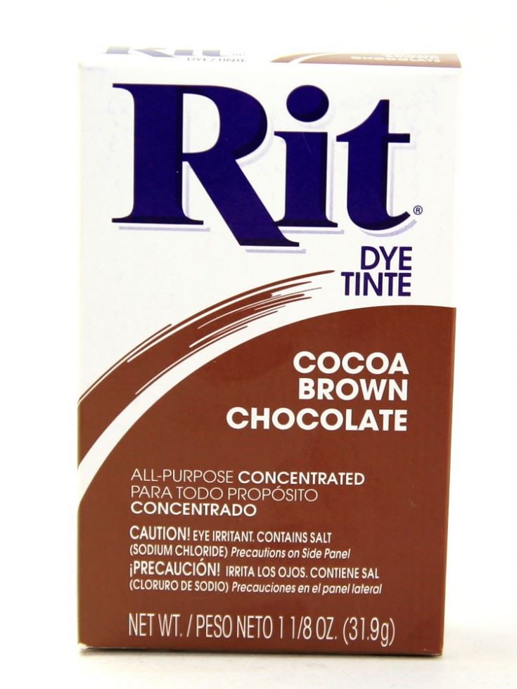 Rit Powder Fabric Dye Cocoa Brown
 