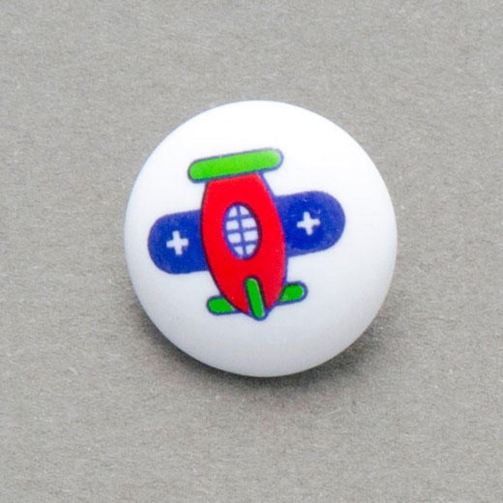 Round Picture Childrens Buttons (Value Pack)
 