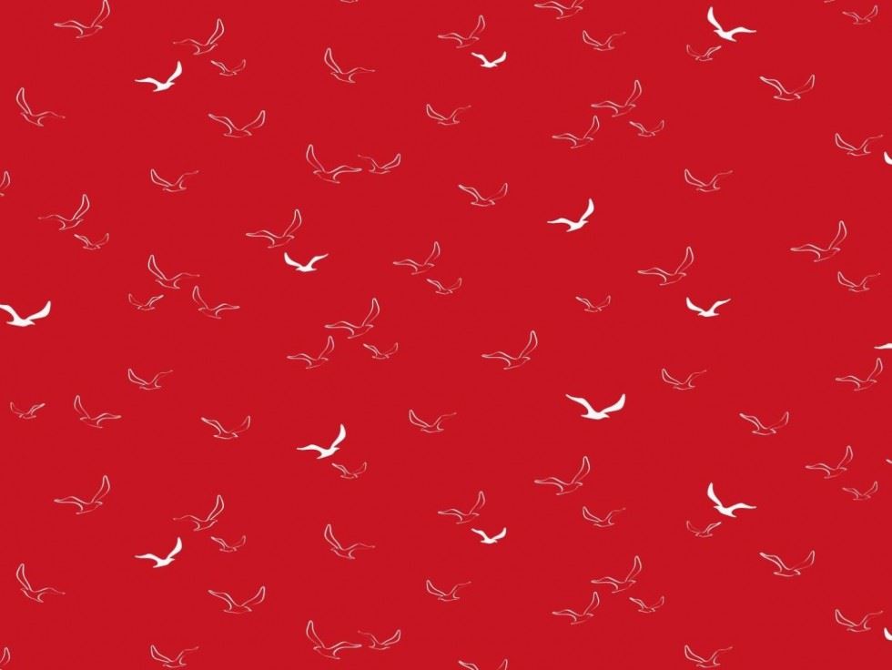 100% Cotton Poplin Fabric Red