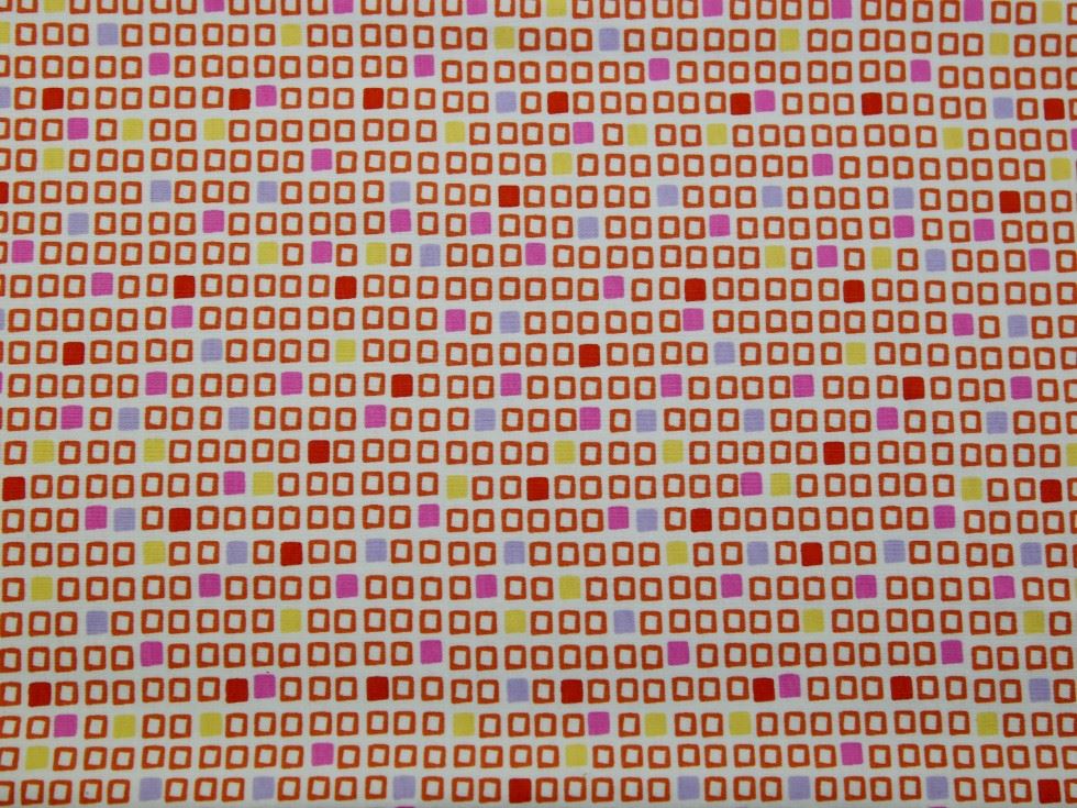 Stof France Cotton Jersey Stretch Knit Fabric Orange