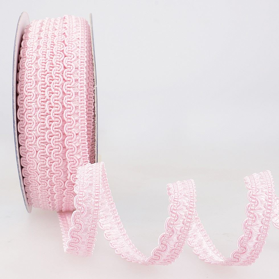 Stephanoise Rayon Braid Trim Light Pink