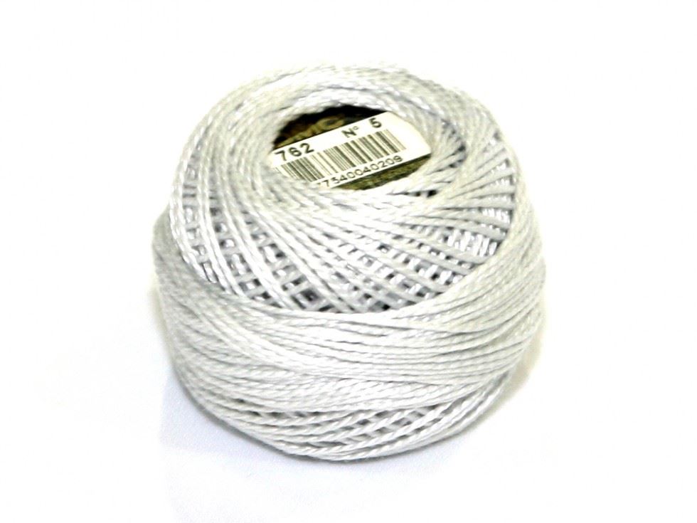 Dmc 762 Size 5 Cotton Perle Thread