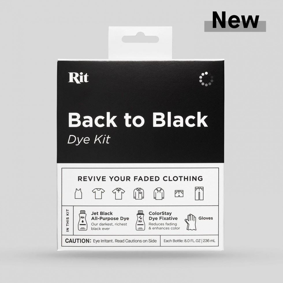 Rit Back to Black Dye Kit
 