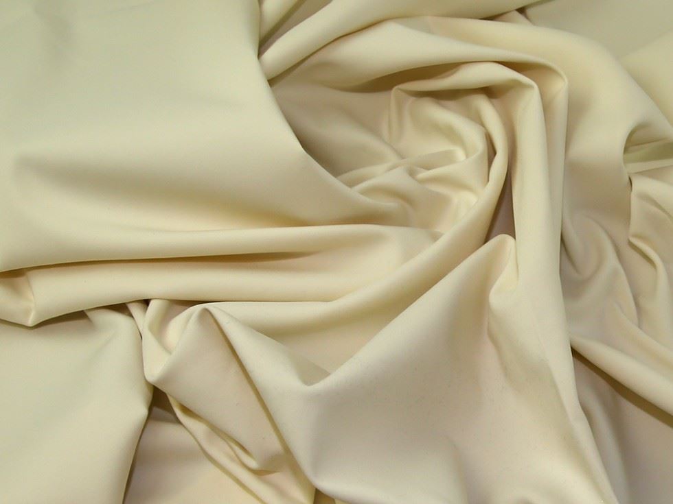 Lady Mcelroy Cream Stretch Woven Suiting Fabric