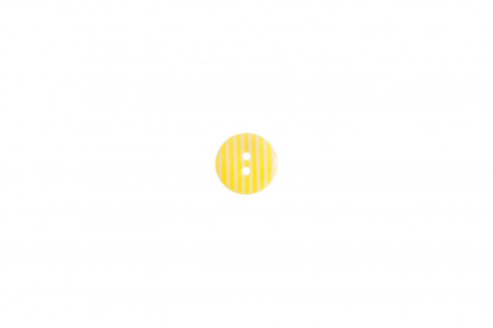 Trimits Yellow Candy Stripe Buttons (Value Pack)