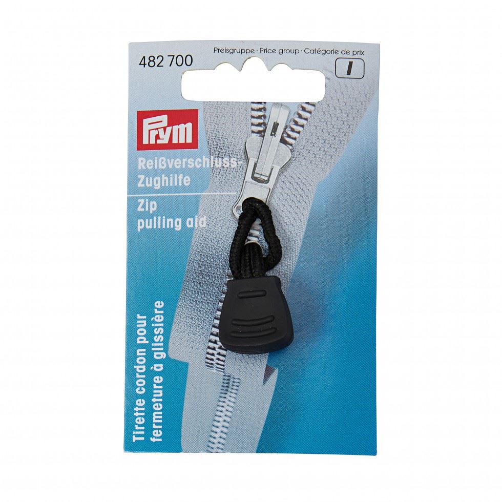 Prym Zips Pulling Aid Black
 