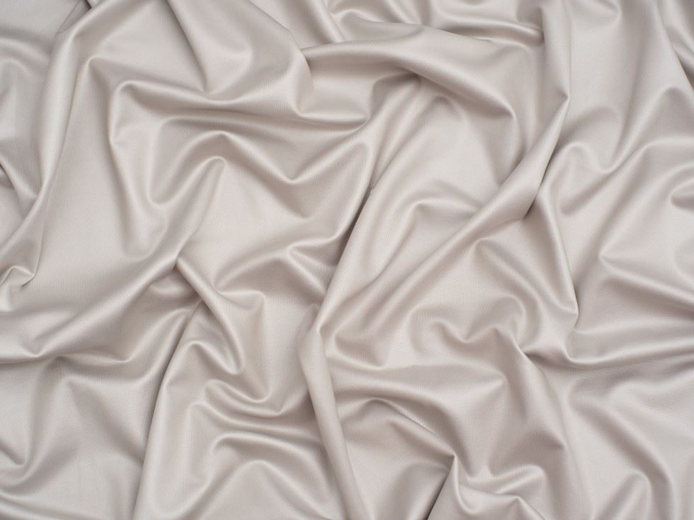 Minerva Core Range Stone Faux Leather Activewear Stretch Knit Fabric