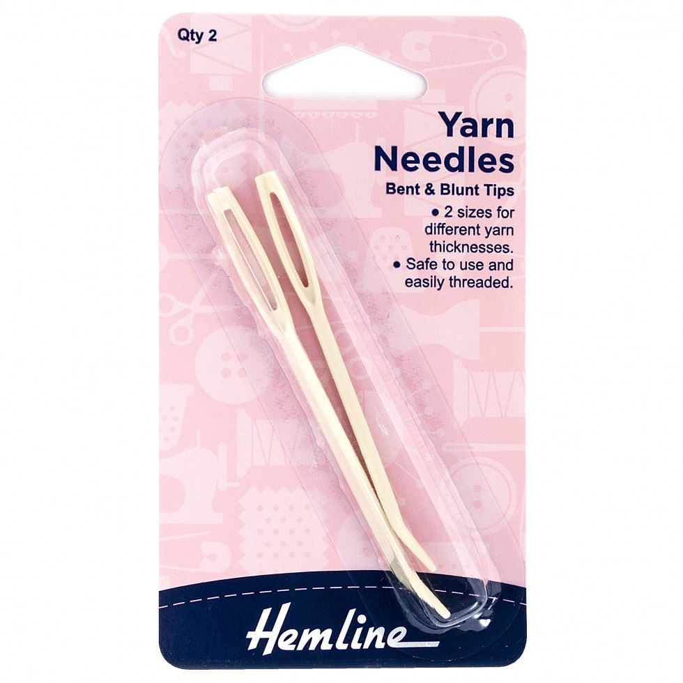 Hemline Bent Plastic Sewing Needles