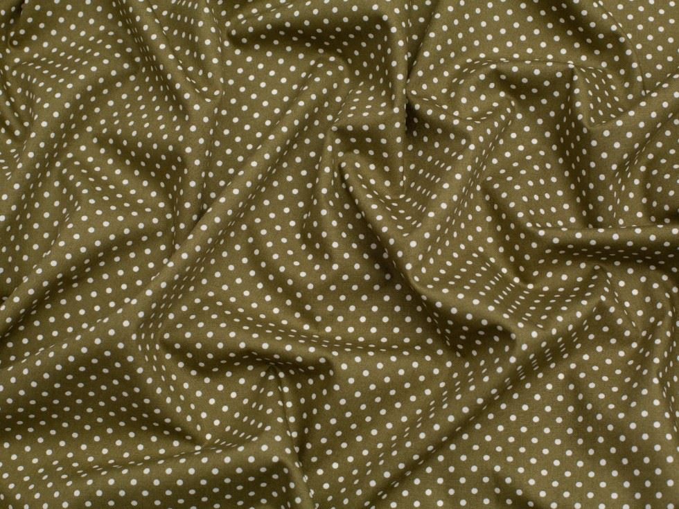 Minerva Core Range 100% Cotton Poplin Fabric Moss Green
 