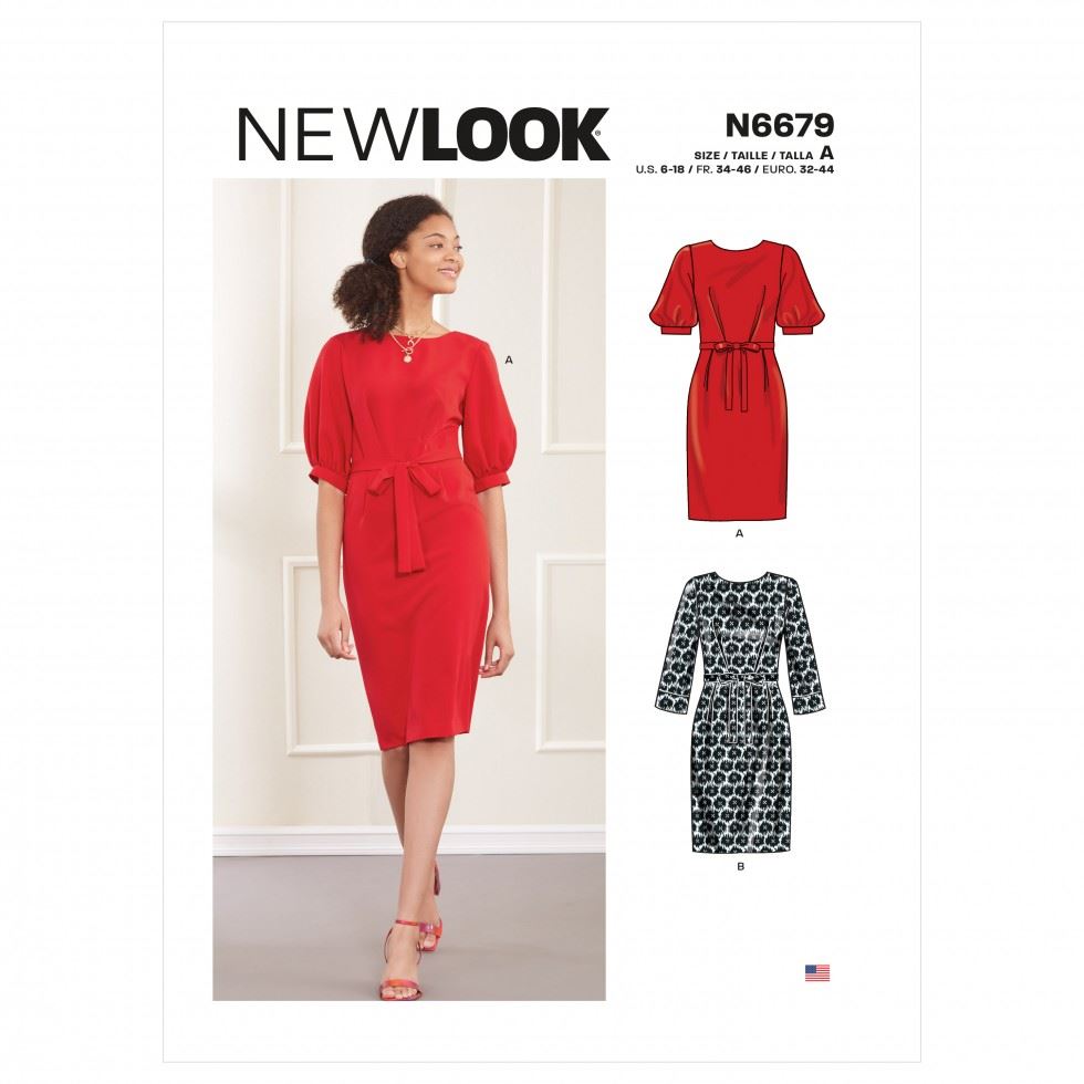 New Look Paper Sewing Pattern 6679
 