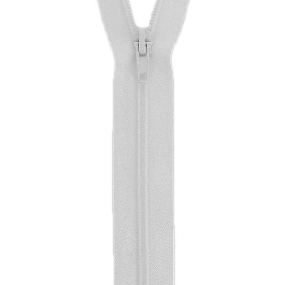 Milward Nylon Open End Zips White
 