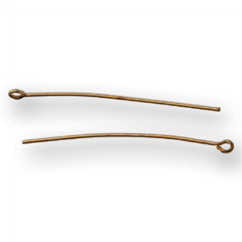 Trimits Gold Thick Eye Pin Findings (Value Pack Of 3)