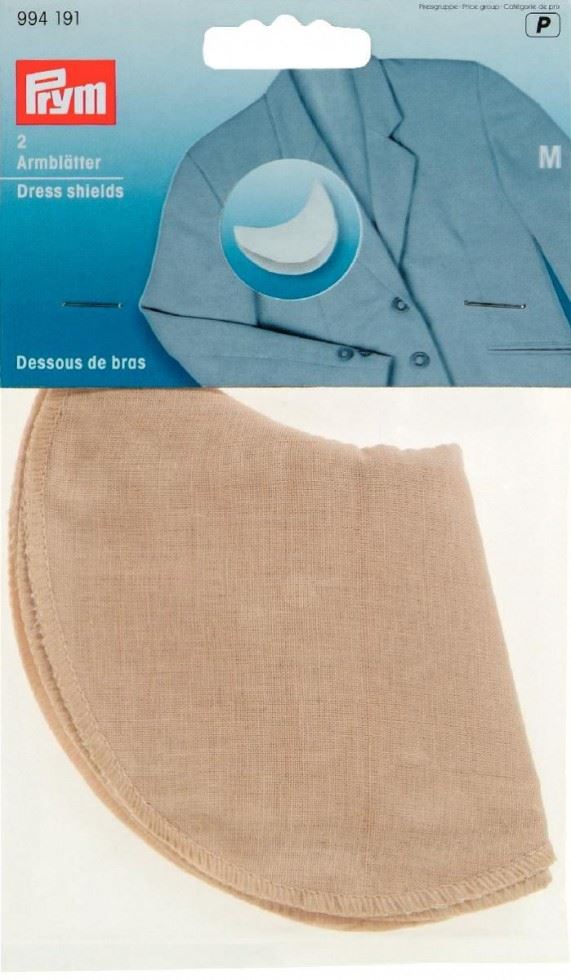 Prym Beige Cotton Dress Shields